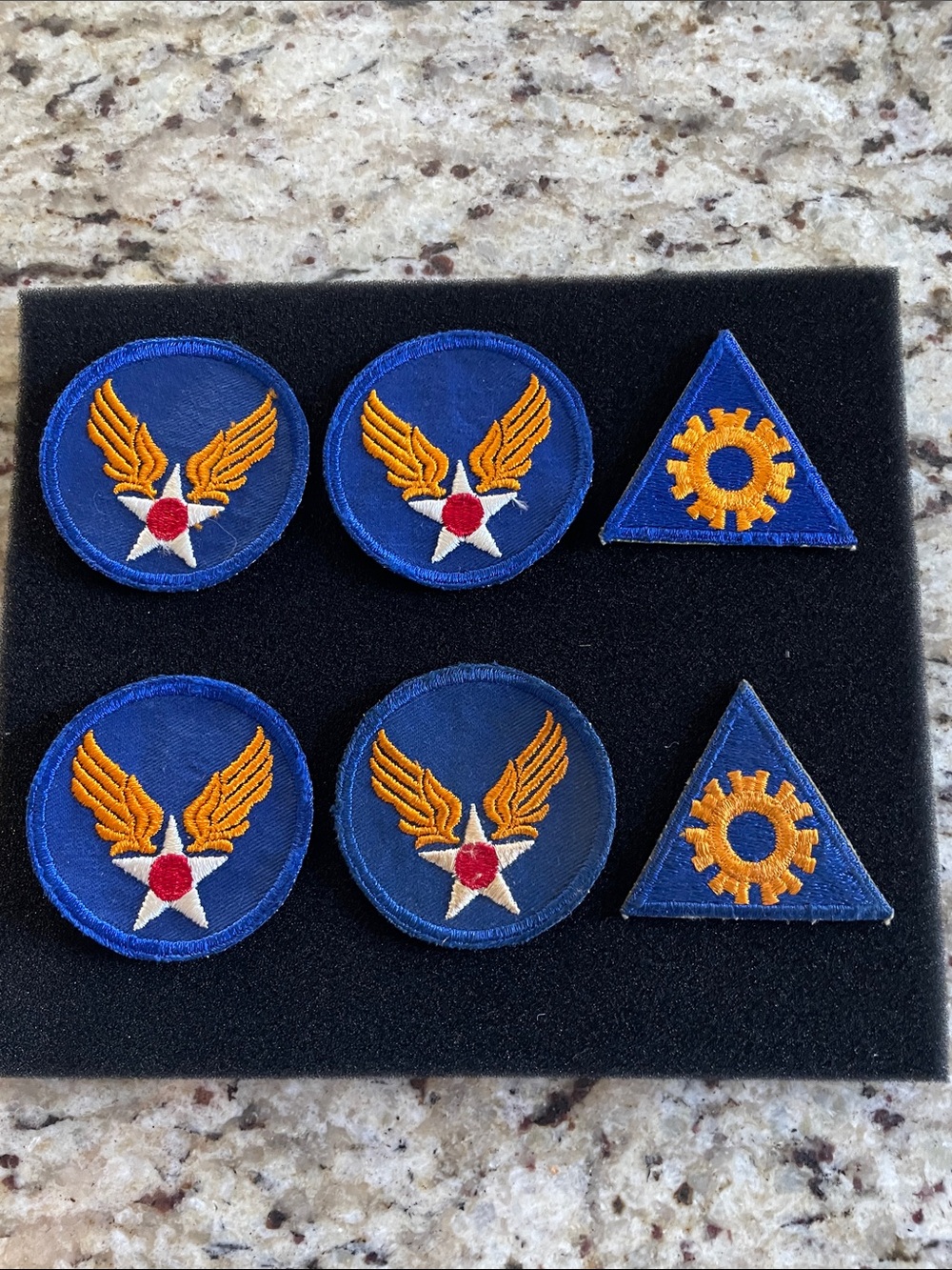 Vintage Original WW11 Army Air Corps patch lot of 6